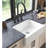 Kitchen Faucet In Matte Black - Pull-Down For Enhanced Cleaning Experience 360-Degree Rotating Nozzle Efficient Sink-1473319449