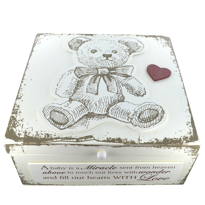 Leyla Handmade Solid Wood Decorative Box