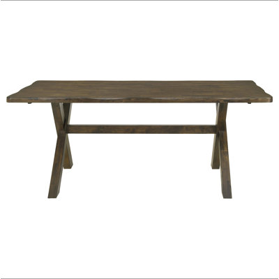 Carbon Knotty Nutmeg Rectangular Dining Table