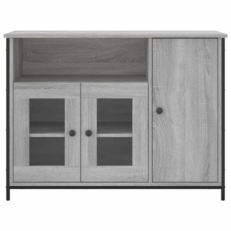 100cm Sideboard, Grey Sonoma