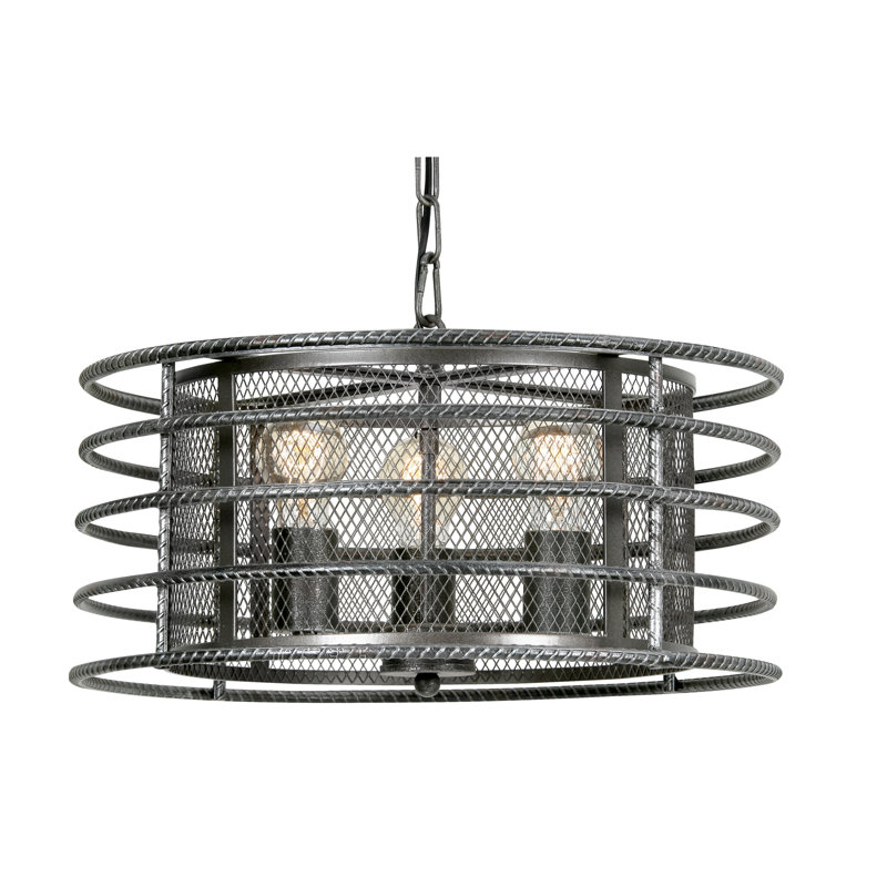 Walter 3 - Light Grey Lantern Pendant