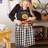 Seng Halloween Gingham Cotton Apron Sets