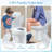 Toilet Seat,Round Toilet Seat With Toddler Seat Built In,Potty Training Toilet Seat Round Fits Both Adult And Child