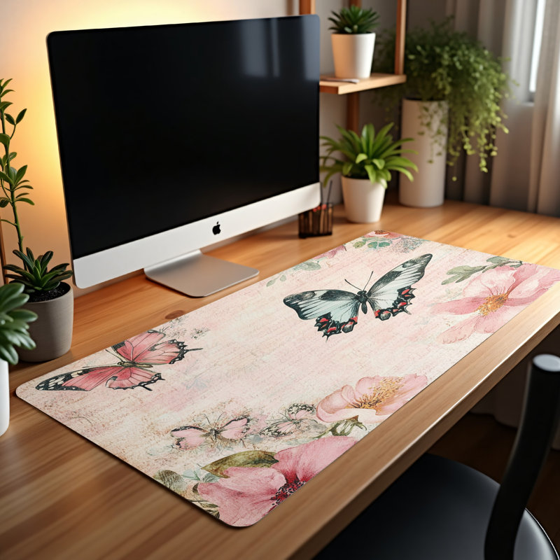 Polyester Desk Pad, 31.5x15.5