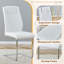 7-Piece Glass Top Dining Table Sets-2087355600