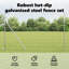 Vidaxl Field Fence Galvanised Steel-114858372