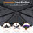 Sunrise Coast 10'X20' Hard Top Patio Gazebo With Mesh Netting And Privacy Curtains,  Extend Pavilion Pergola With Galvanized Steel Slope Metal Roof-110199951