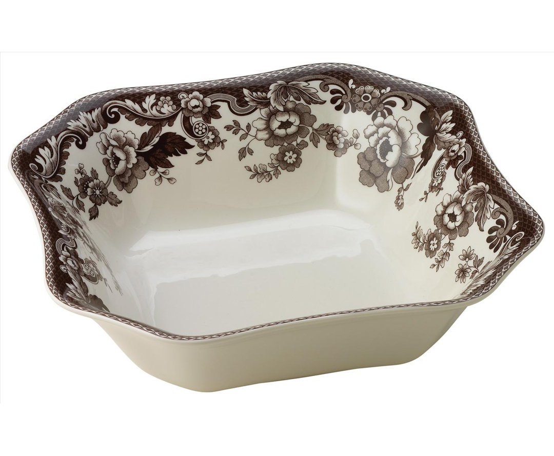 Spode Delamere Square Serving Bowl 9.5" Spode
