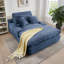 Canapé 53,5 po surdimensionné avec méridienne à assise profonde et 3 coussins - aucun assemblage requis-644675935