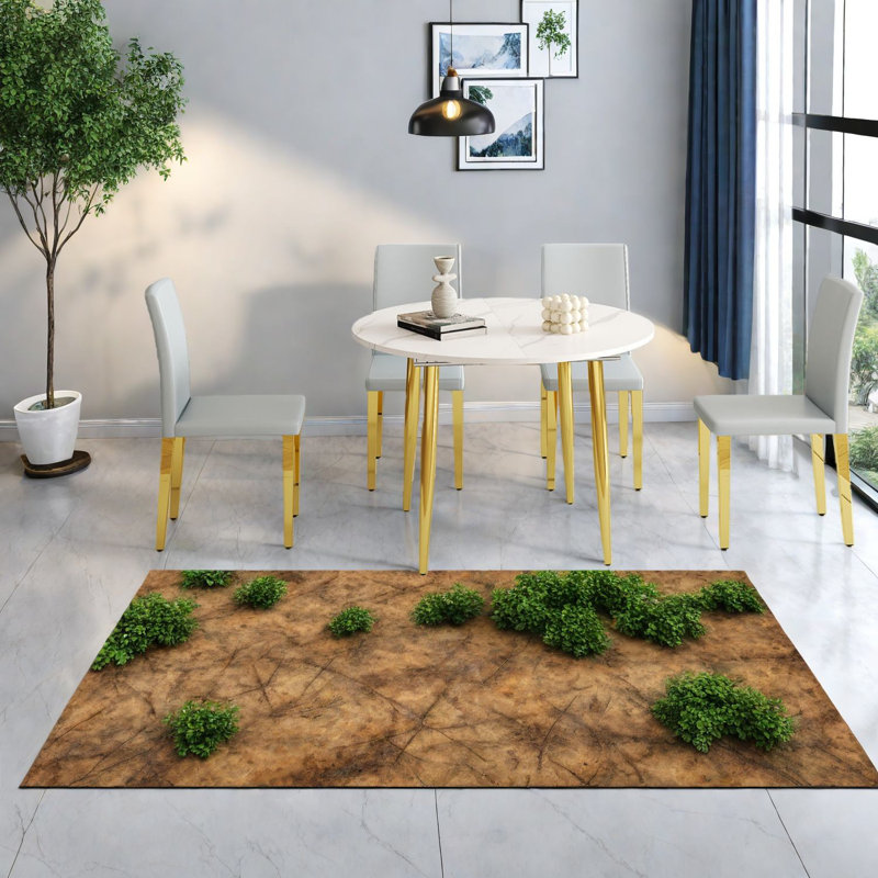 Extendable Dining Table Sets(must Include Both Table And Chair), Modern Mdf