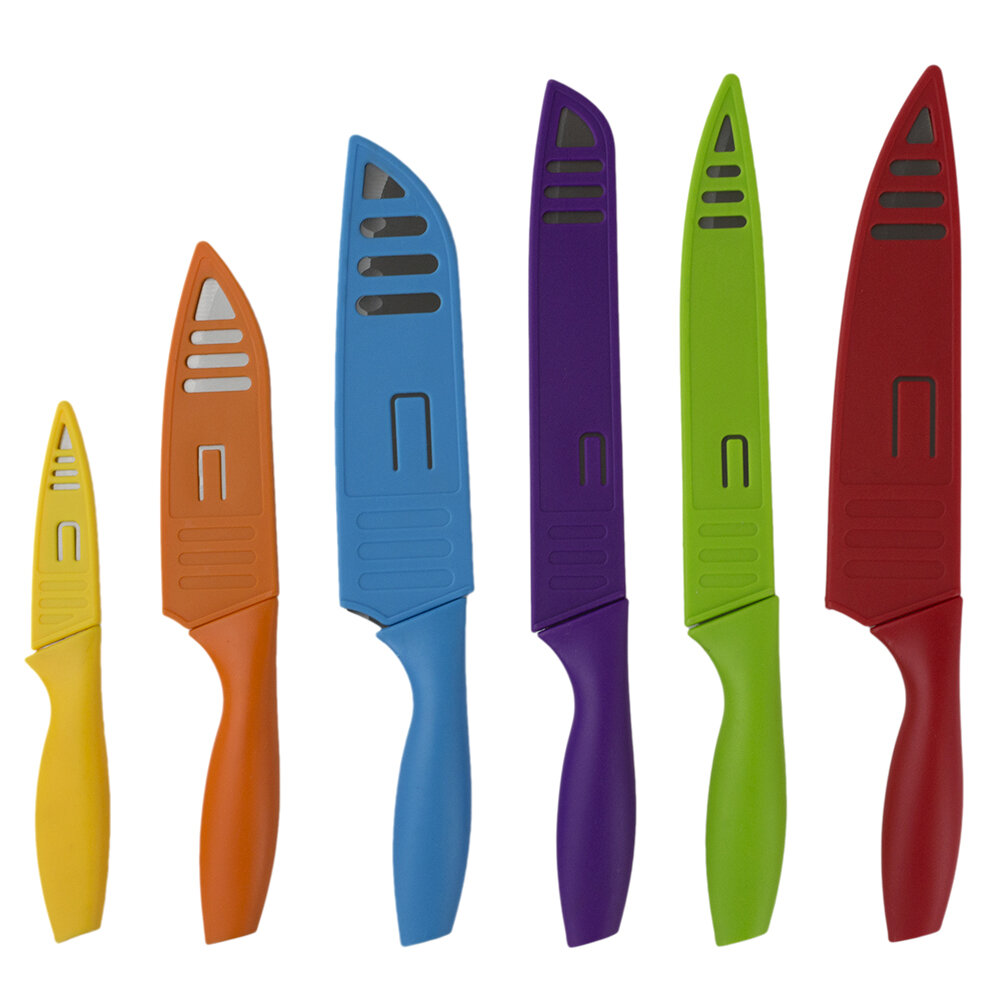 Fiesta Steak Knives, Set with In-Drawer Block (6 Piece)