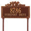 Ivy 2-Line Lawn Address Sign-869847354-869847356