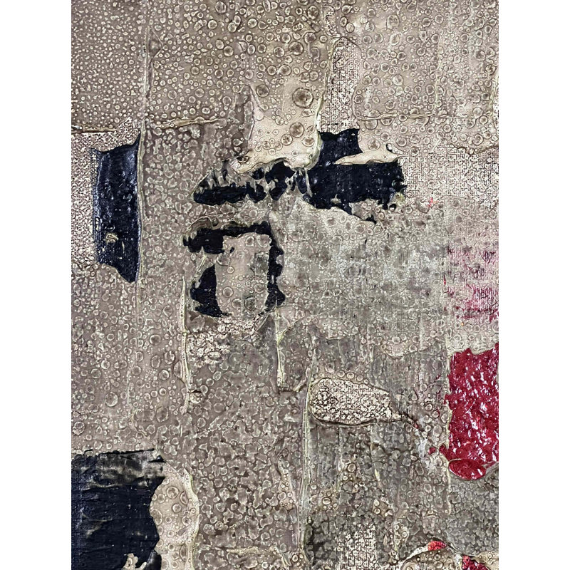 Basalt No. 3 - Original Mixed-Media Abstract Painting by J. Kent Martin