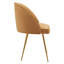 Chaise d'appoint rembourrée en velours Cohen-1312162174