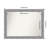 Bark Rustic Grey Bathroom Vanity Non-Beveled Wall Mirror-1987662488