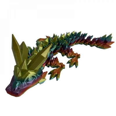 Figurine de dragon d'automne imprimée en 3D