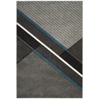 Parkes Rectangle Abstract Area Rug