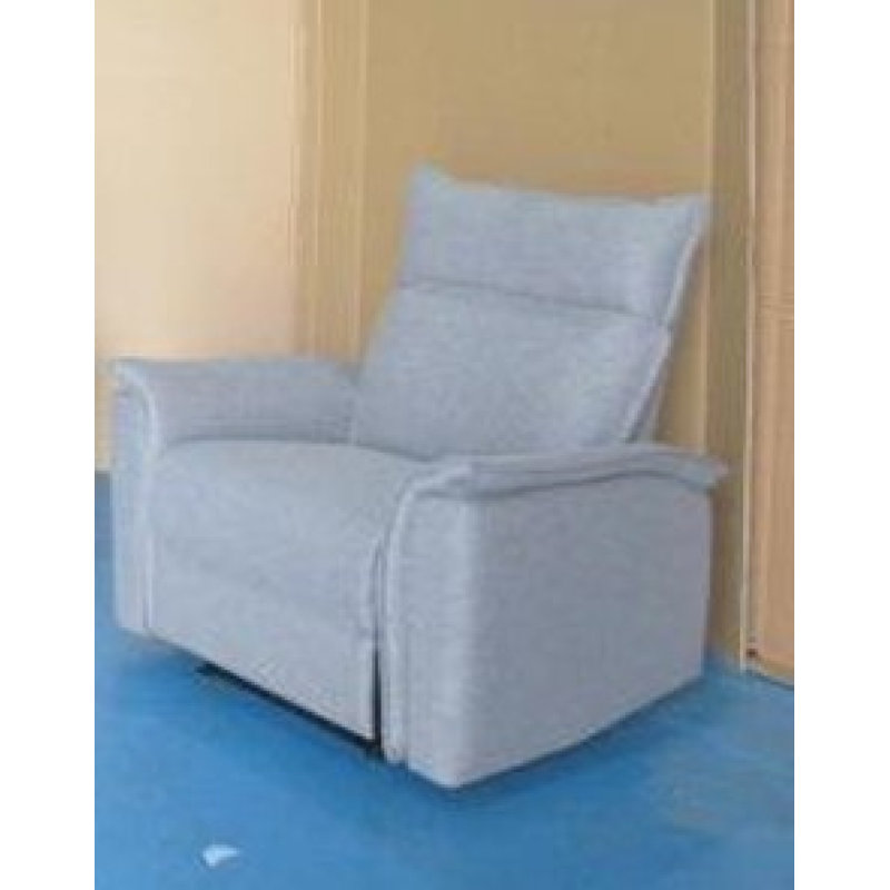 Fauteuil berçant / inclinable Sahara, gris