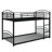 Charming Twin Over Twin Metal House Bunk Bed Featuring An Exciting Slide-1595424525
