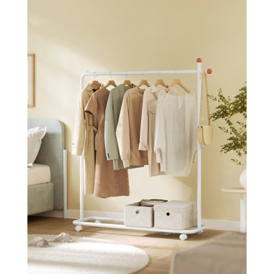 103cm Rolling Clothing Rack
