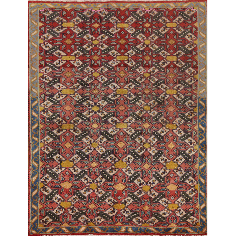 Tapis traditionnel géométrique 4 x 5