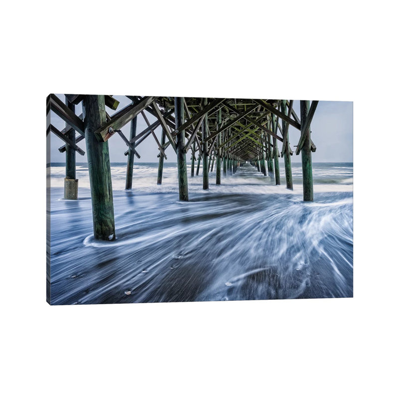 The Rushing Tide III by Glenn Taylor - Wrapped Canvas Print, 20.32 cm H x 30.48 cm W