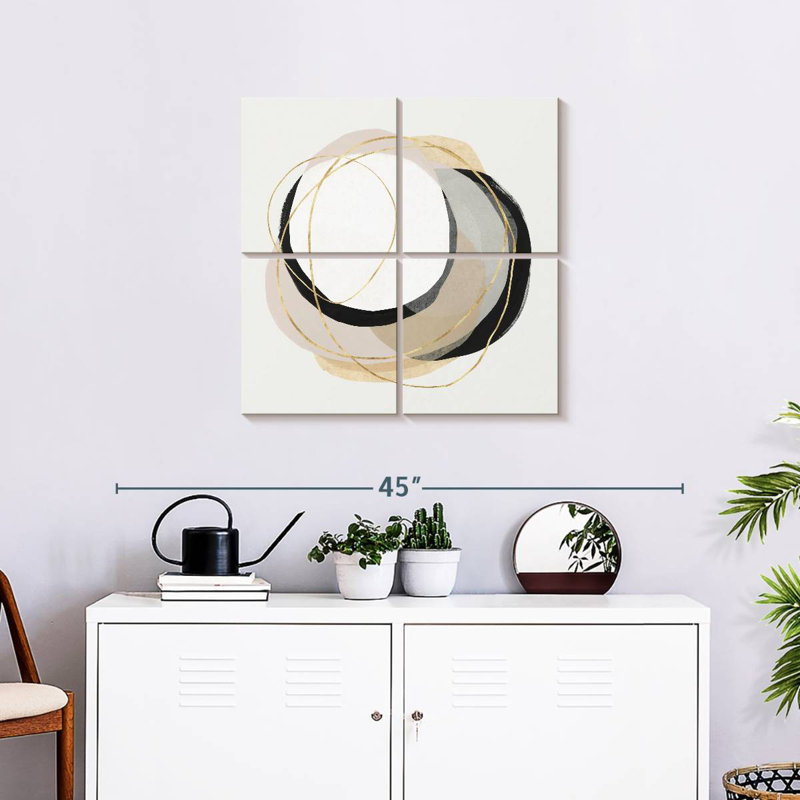 Ring Of Gold I, 26" H x 26" W