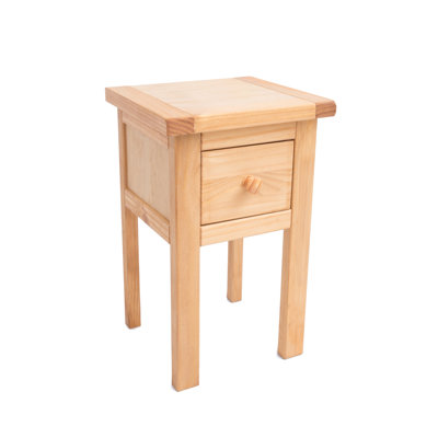 Patmos 35cm W Plywood / Laminate Board Bedside Table