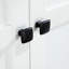 Alexandrina 1 or 2 Door Wardrobe with Hanging Rail White-1990948439