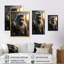 «Gangster Gorilla I», reproduction encadrée sur toile-86800401-86800404