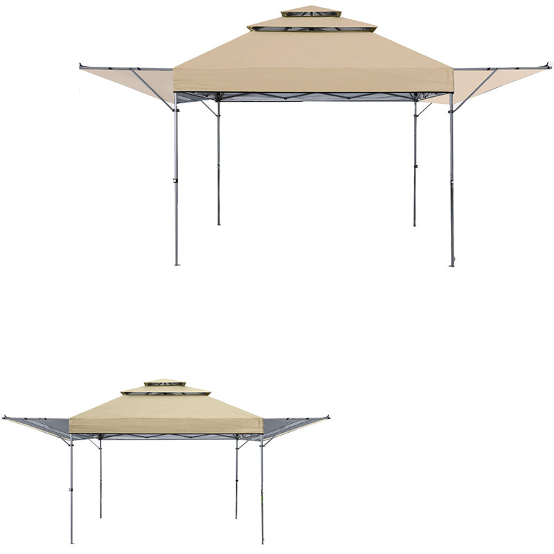 Auvent de remplacement pour tente Abc and Cooshade 10X10 avec auvent - Riplock 350