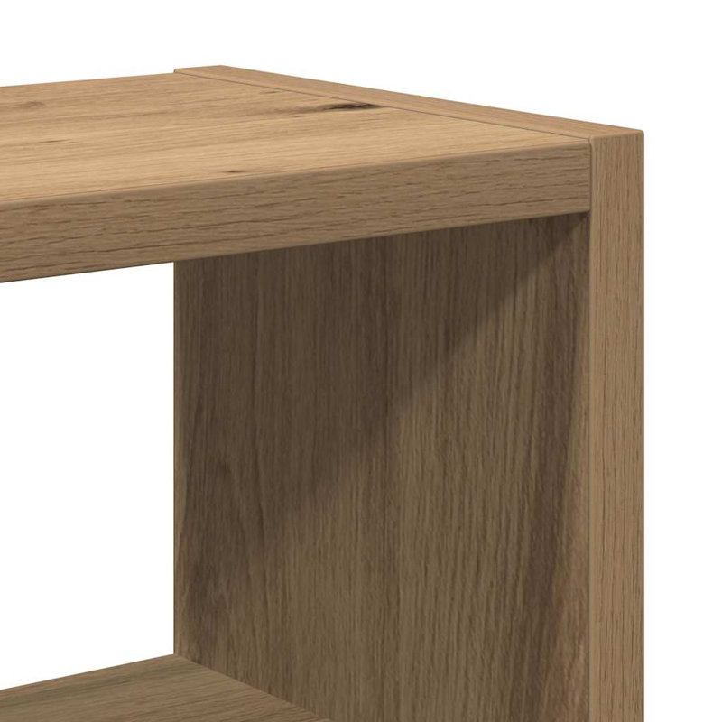 Wall Shelf 45.1x16x45.1 cm Engineered Wood, Artisan Oak