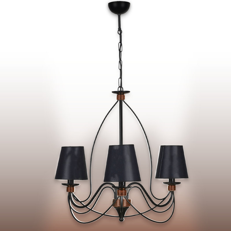 Adjustable Height 3 Lights Classical/Traditional Chandelier