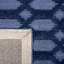 Knopp Geometric Viscose Hand Woven Area Rug-410035717