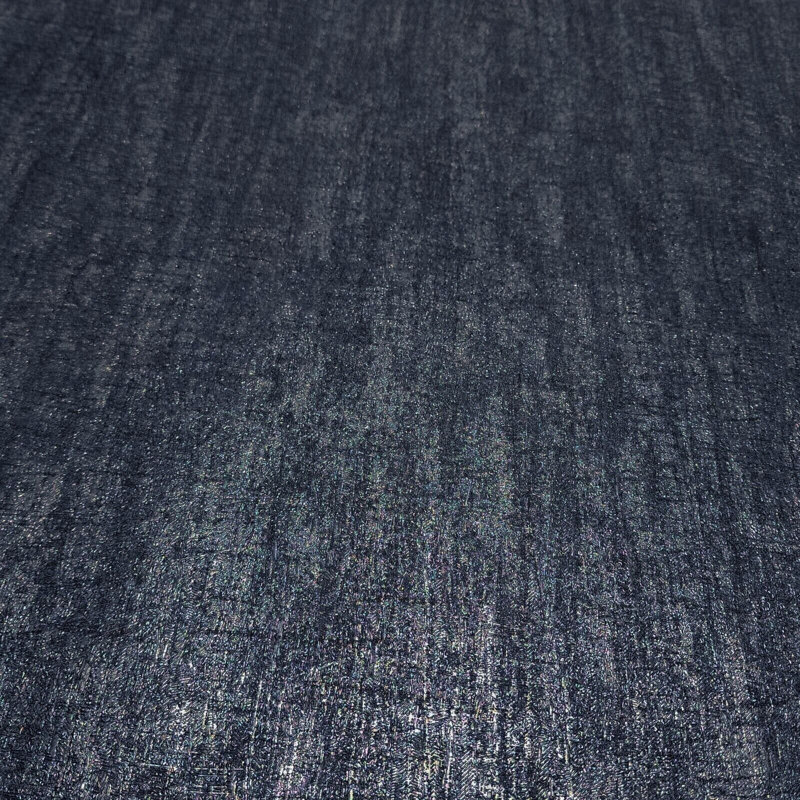 Papier peint texturé bleu marine foncé