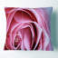 Fleur rose avec arrangement en spirale - coussin imprimé floral-29597983-29597979
