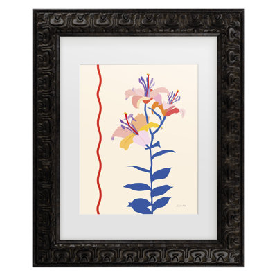 Bolog Sara Zieve Miller Bright Lilies Matted Framed Art