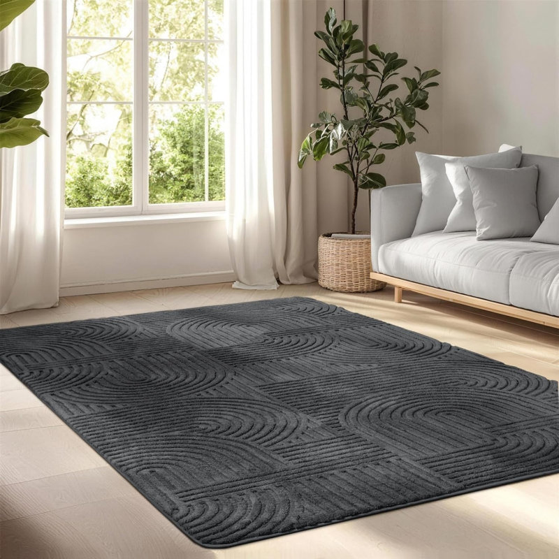 Rectangle 120 cm x 180 cm Geometric Area Rug