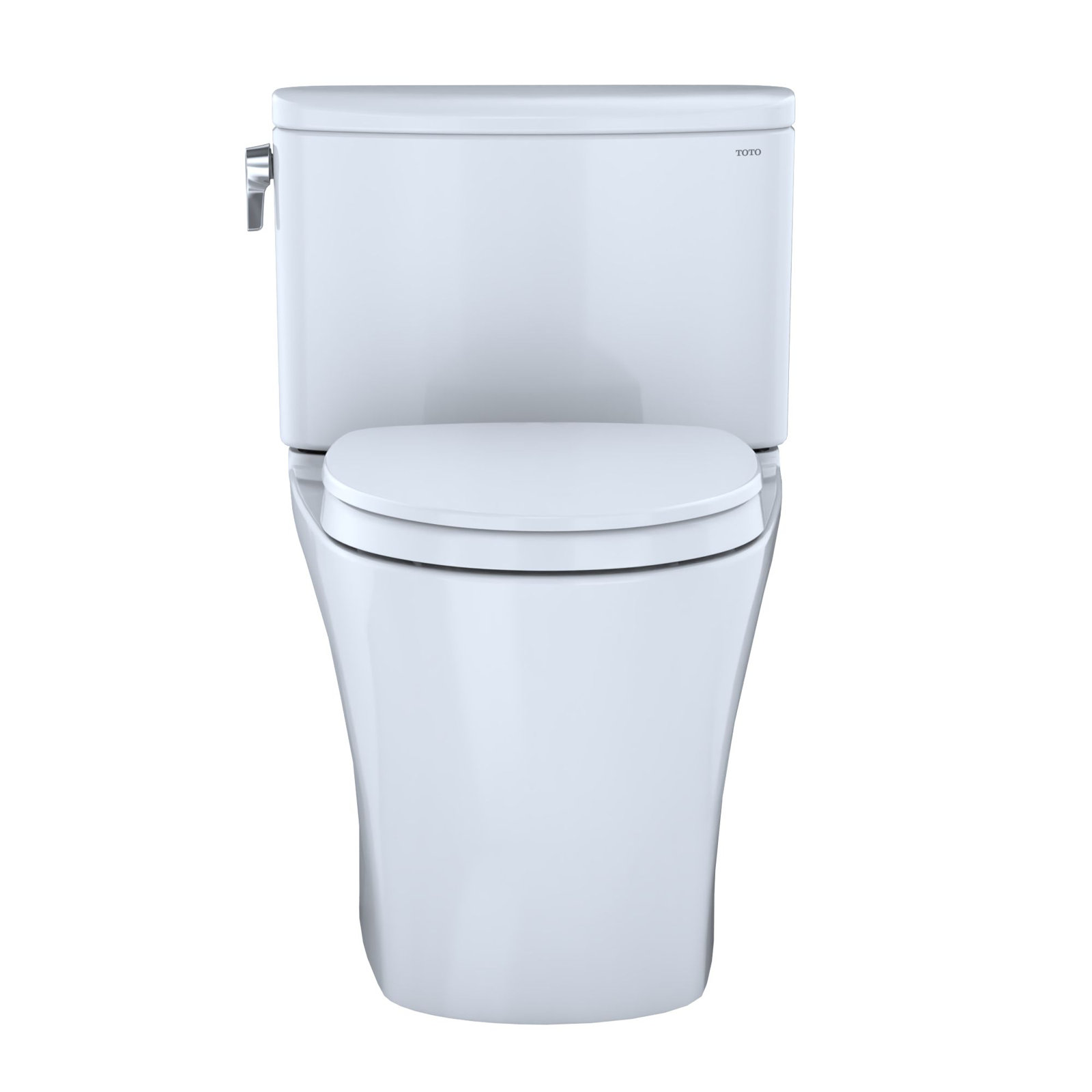 Aquia® IV Dual-Flush 2-Piece Toilet, Cotton, Left