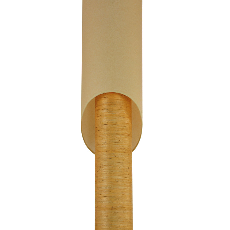 Luminaire suspendu cylindrique 1 lumière Leszek