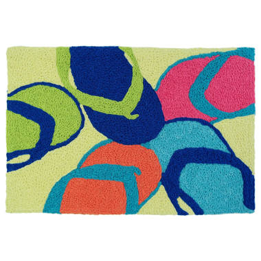 Reiff Beach Please Non-Slip Indoor Door Mat Rosecliff Heights Mat Size: 24 W x 40 L