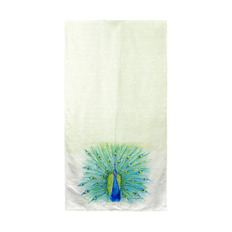 Serviette de plage peacock Rosner