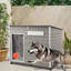  Maison pour chien en bois avec pieds surélevés PETSCosset-1993811097