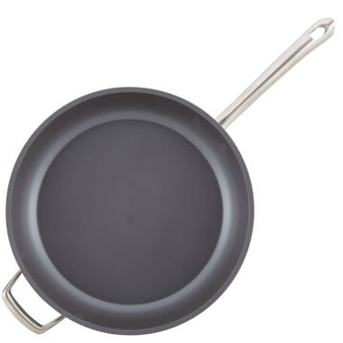 Anolon X Hybrid Cookware Nonstick Frying Pan with Helper Handle, 12-Inch