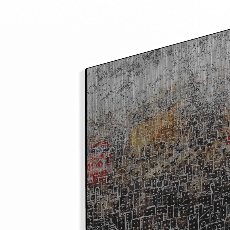 «WHITE CITY» par DB Waterman, H 12 po x l 16 po