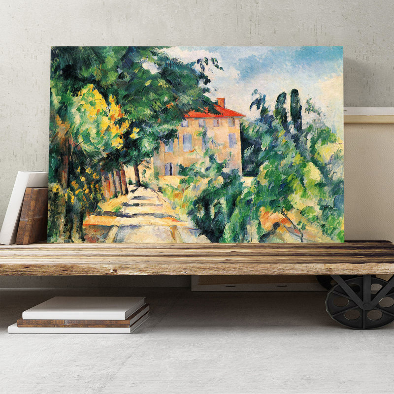 Paul Cezanne - Wrapped Canvas Painting, 70cm H x 100cm W