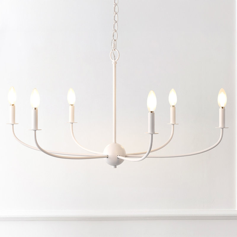 Lustre DEL 35 po Ainsley, Blanc