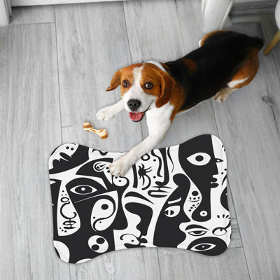 Tapis à motif artistique - 1 pièce