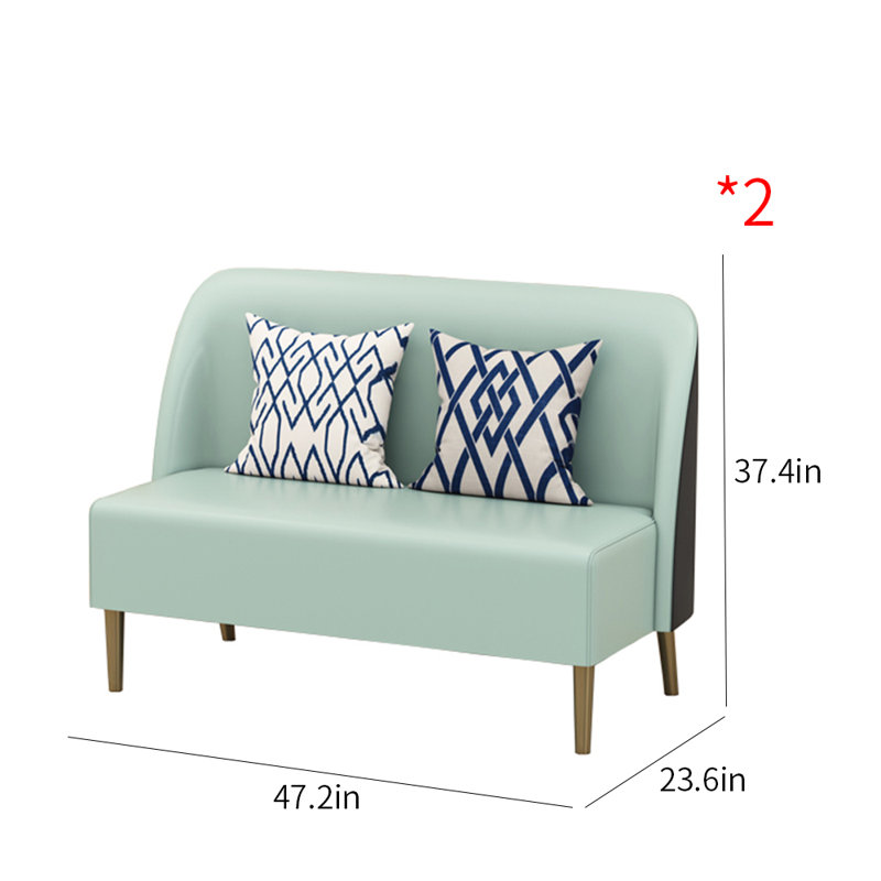 Banc de rangement pour restaurant Café Burger Shop
