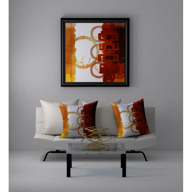 Housse de coussin carrée renommée Forever, 24 po x 24 po